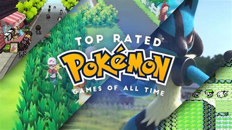 best pokemon games ranked|most highly rated pokemon games.